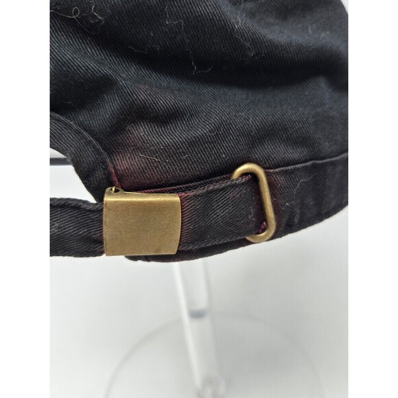 DISNEY PARKS BLACK COTTON NEWSBOY CAP HAT PEACE LOVE & MICKEY MOUSE UNISEX OS - Picture 6 of 12